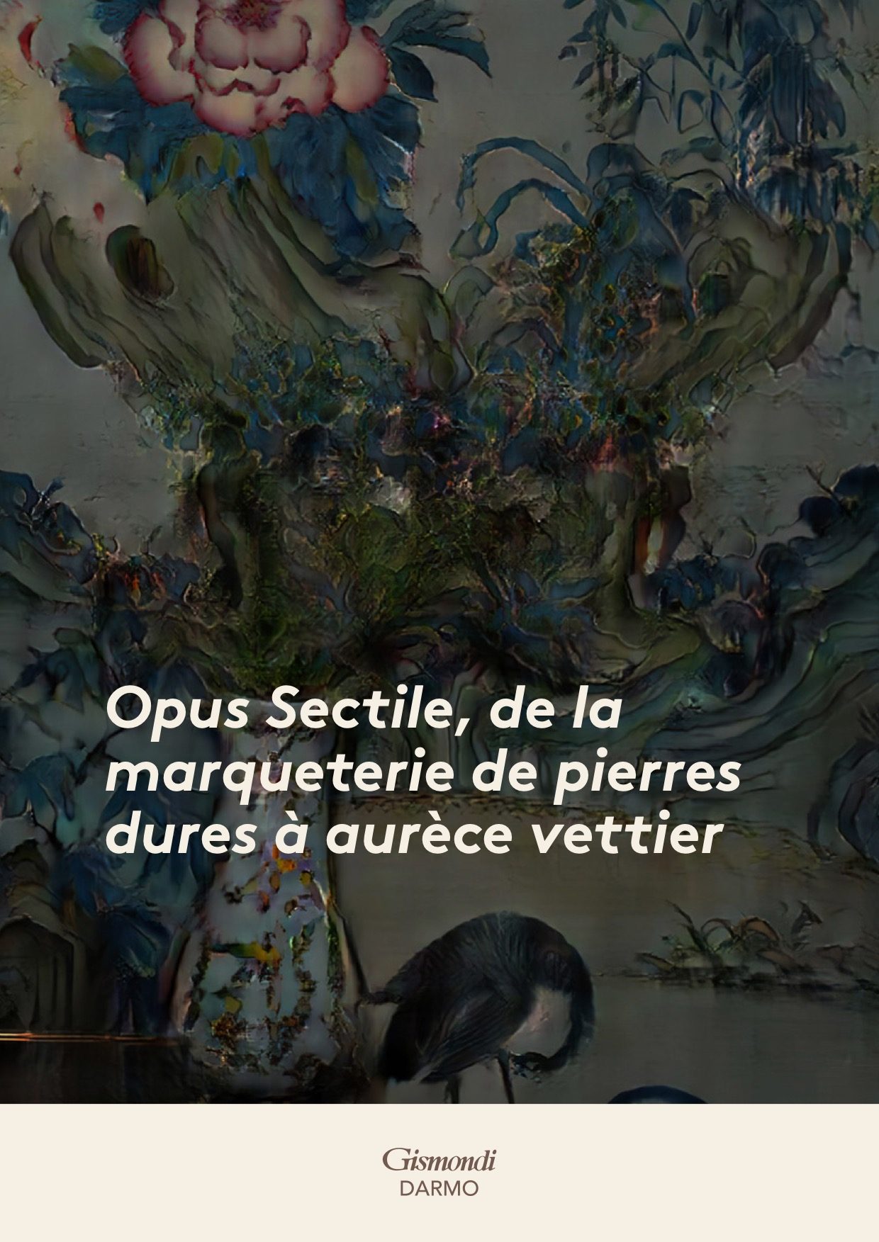 Opus Sectile، فن الترصيع بالأحجار الصلبة عند aurèce vettier — الغلاف، نشرته Darmo، 2021، بمشاركة Filippo Lorenzin وBeth Jochim وKatarzyna Cichy