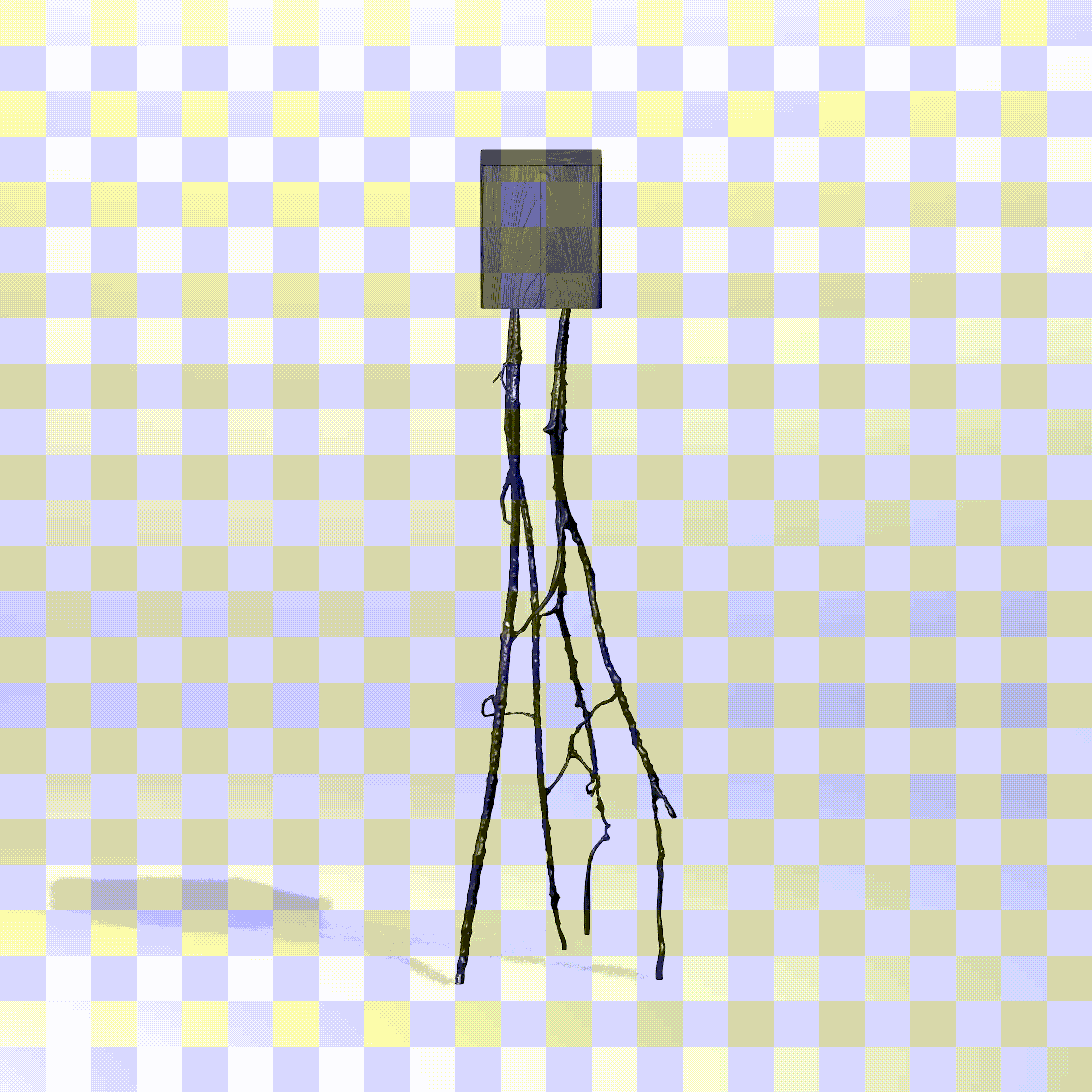 "le cabinet botaniste", sculpture created in collaboration with Gilles & Boissier, 2022