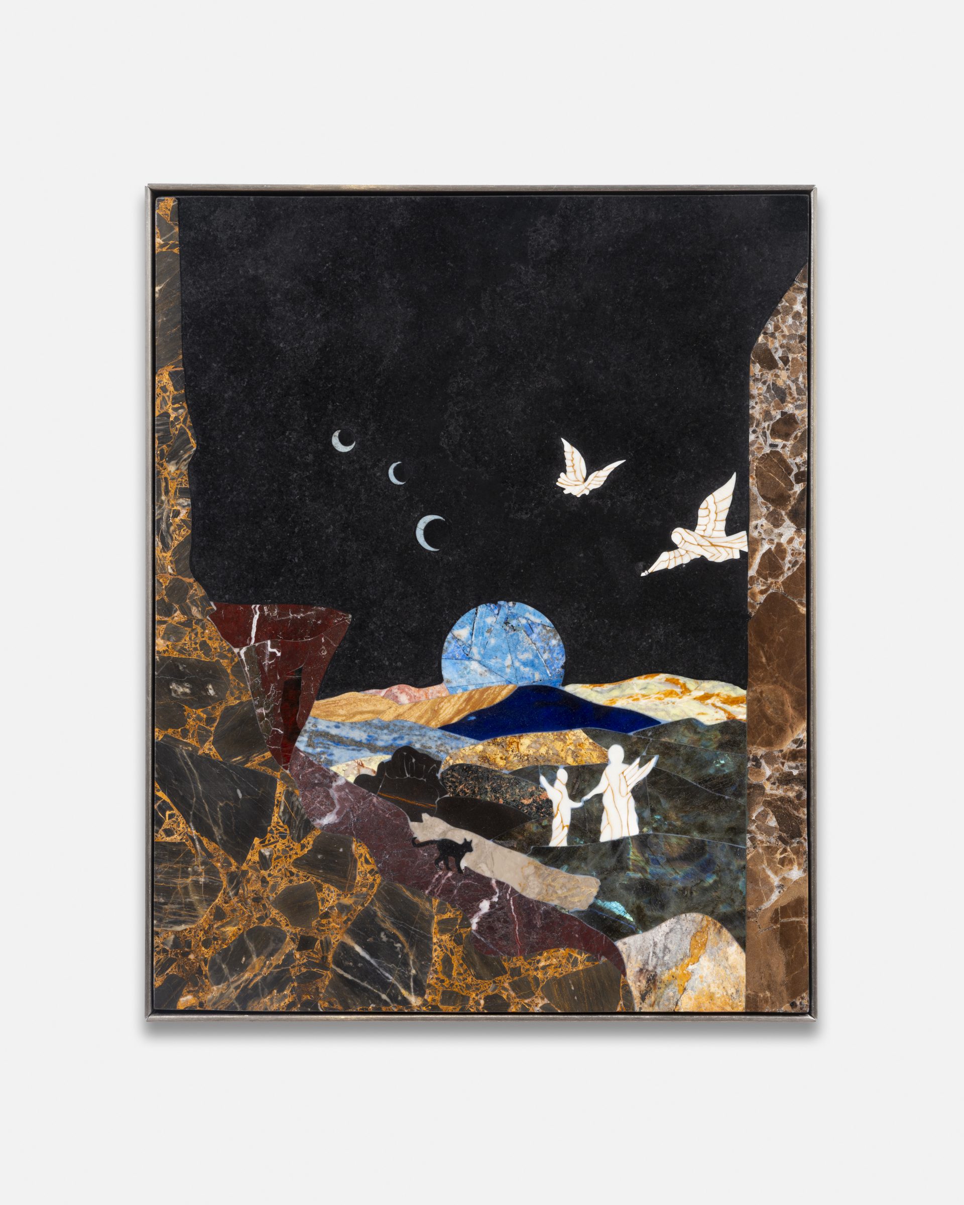aurèce vettier의 피에트라 두라 작품이 the Spaceless Gallery와 함께 Art Paris 2026에서 전시됨