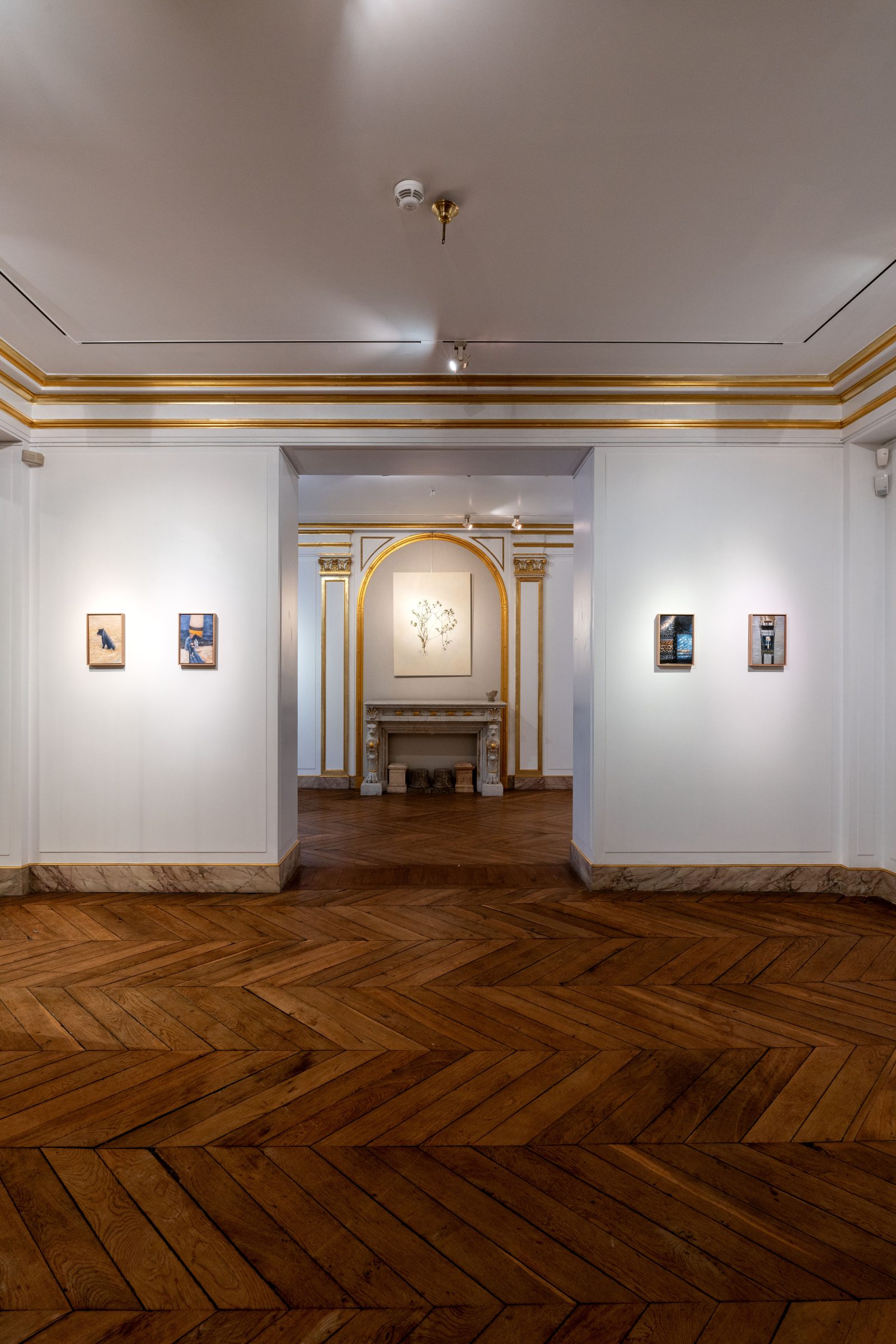 「Circular Ruins」展覧会の展示風景、Darmo & Gismondiでの展覧会、Dayneris Britoによるキュレーション、パリ、2022年