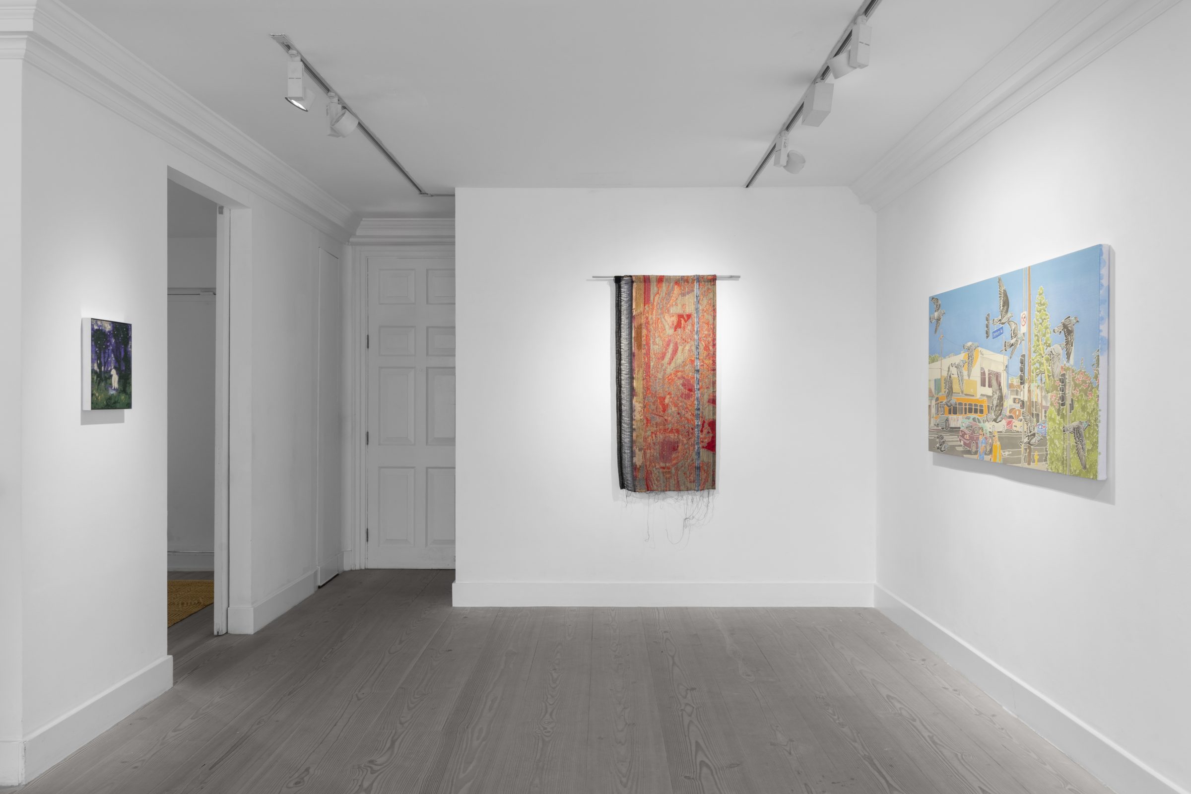 منظر من المعرض "التشابك" (Interweave)، المعرض الجماعي المقام في Gazelli Art House، لندن، 2026
