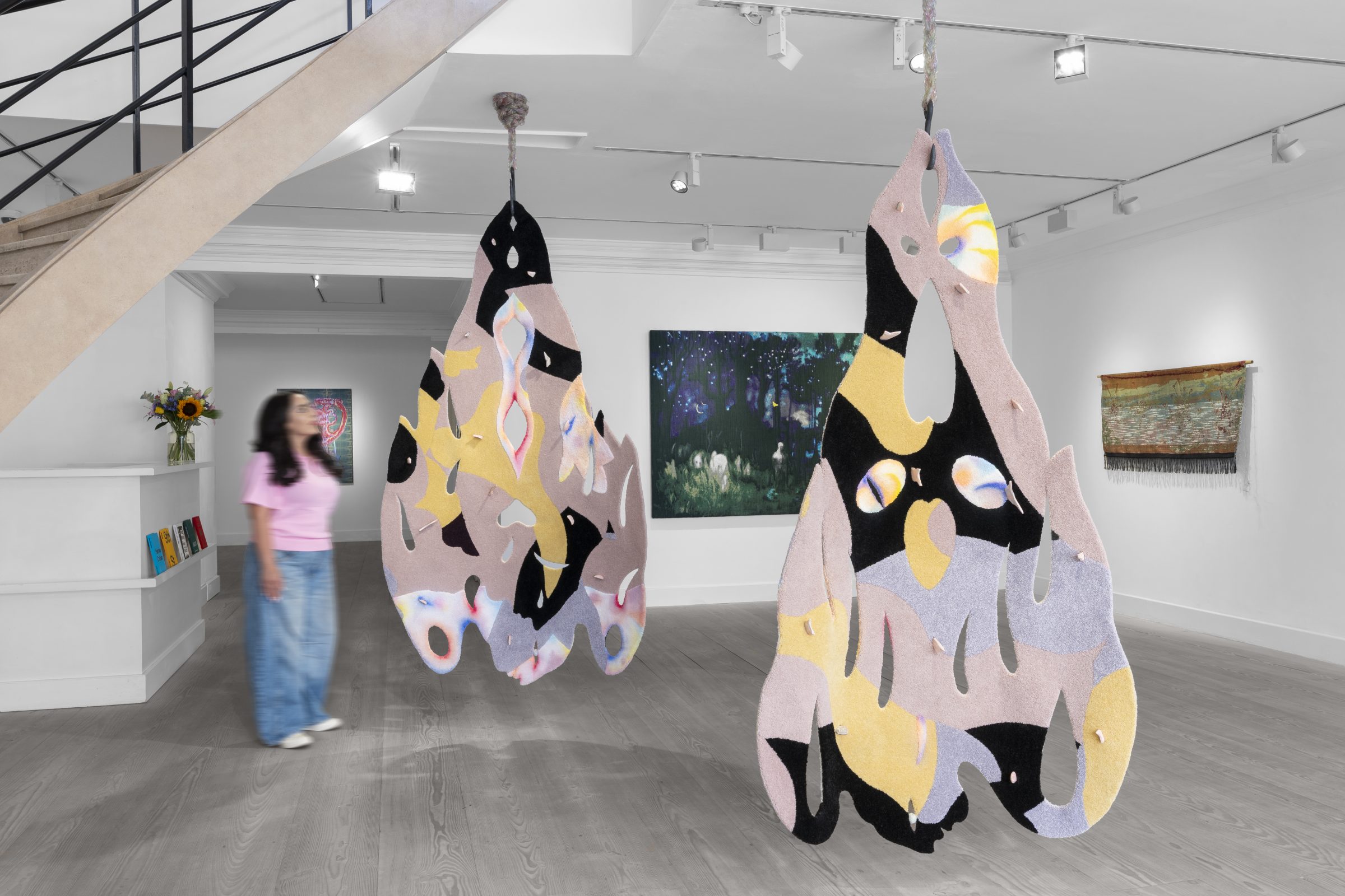 منظر من المعرض "Interweave"، معرض جماعي في Gazelli Art House، لندن، 2026