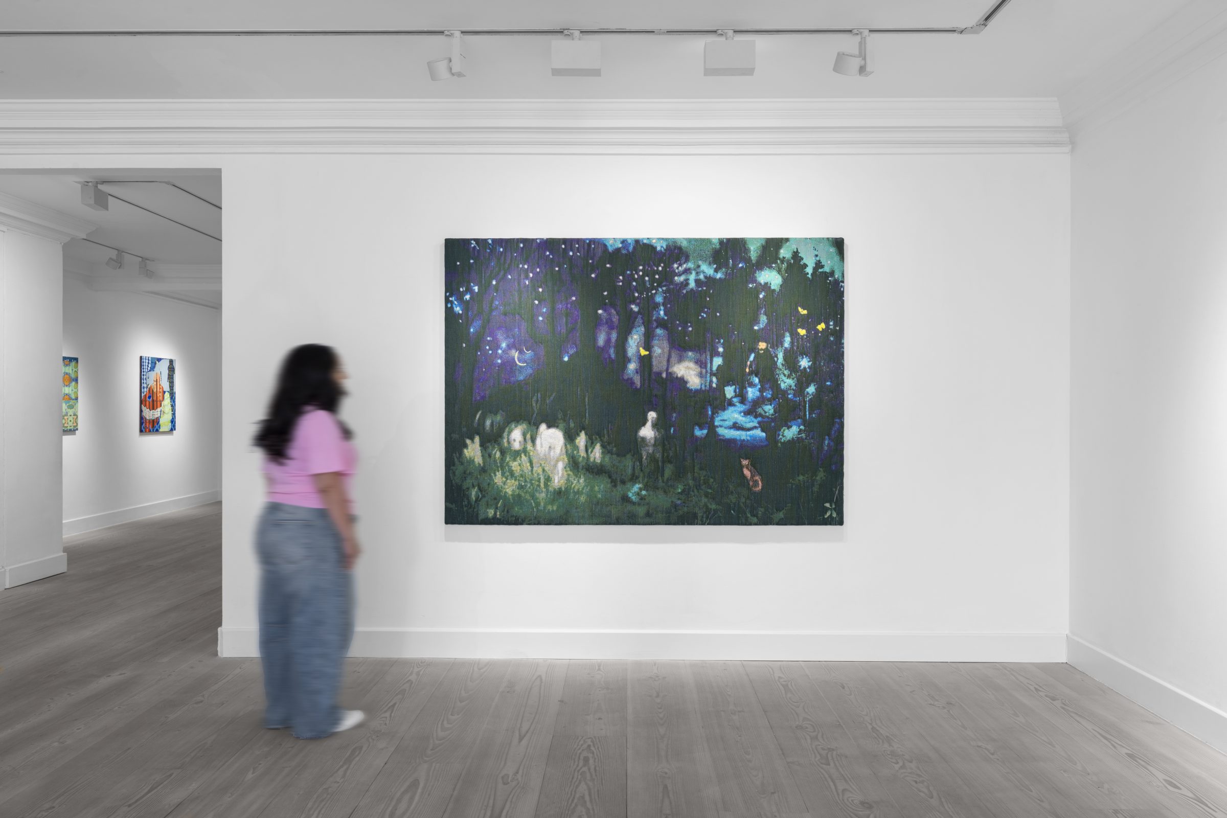 منظر من المعرض "Interweave"، معرض جماعي في Gazelli Art House، لندن، 2026