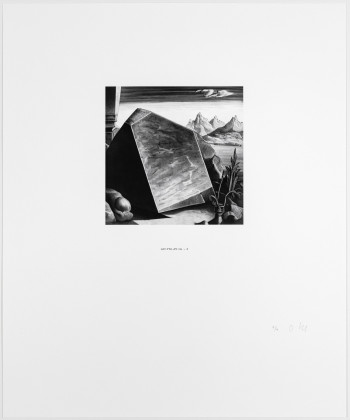 Photo of "AD.VM.AV.IA - 1", work from the collaboration of aurèce vettier and Vera Molnár