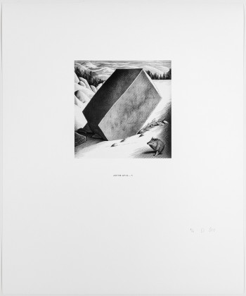 Photo of "AD.VM.AV.IA - 5", work from the collaboration of aurèce vettier and Vera Molnár