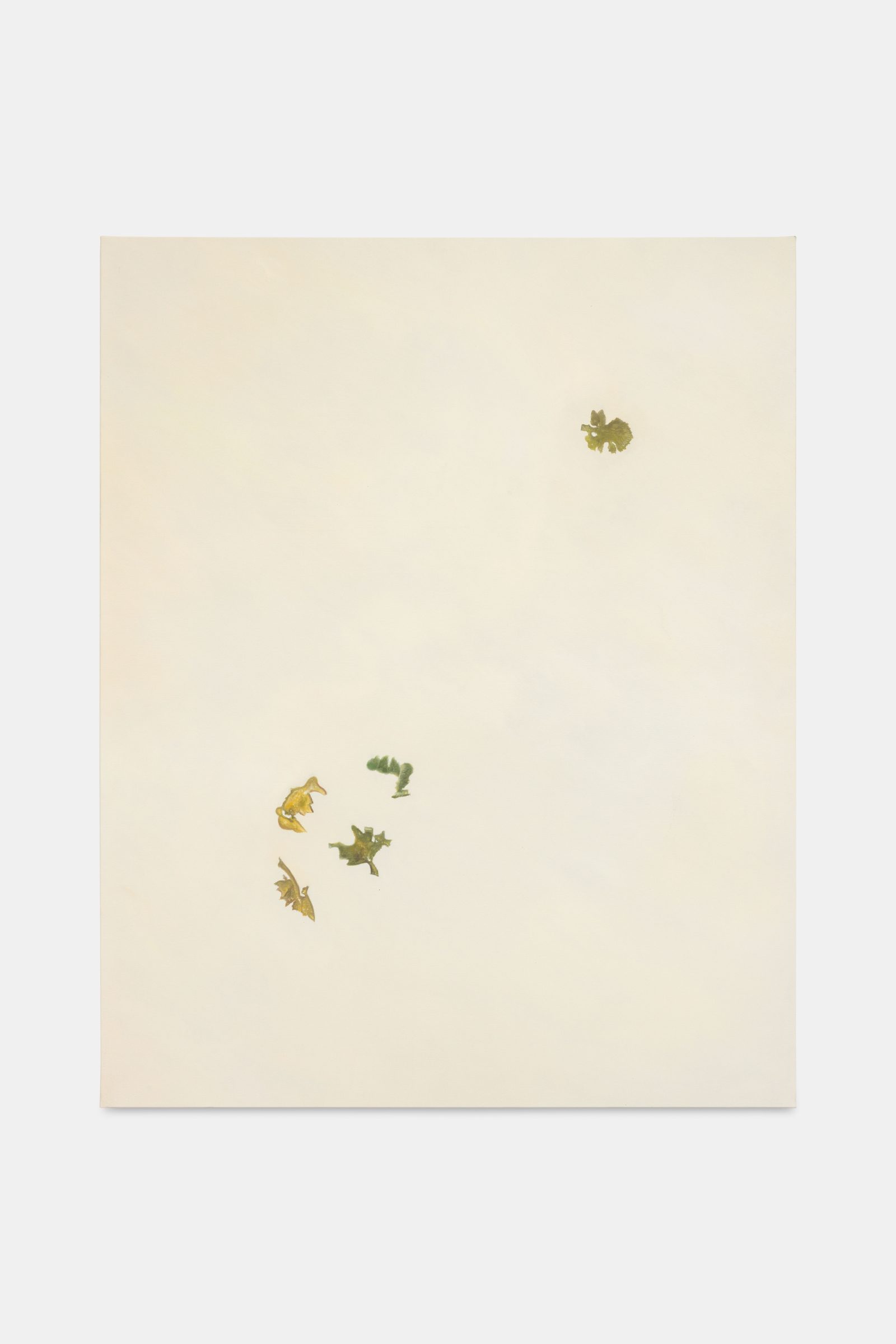 헴프 아일랜드, AI 생성 형식의 캔버스 유화, 150 x 120 cm, 2022, 회화 시리즈에서